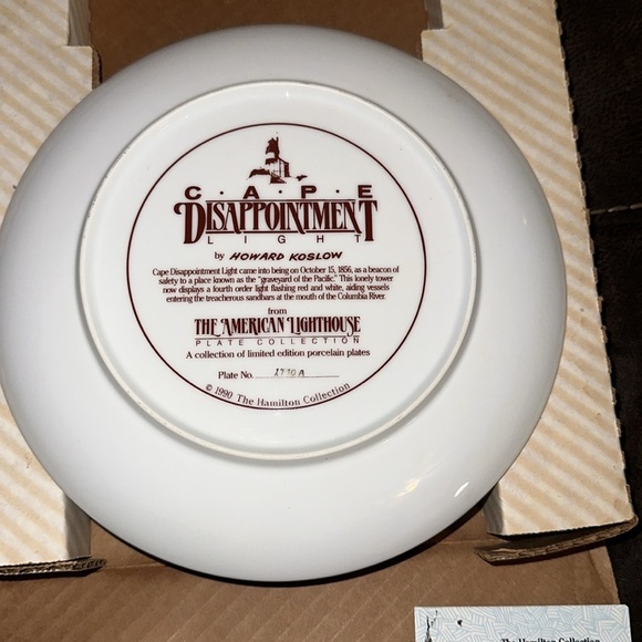 C•a•p•e disappointment light plate collection - Picture 2 of 5